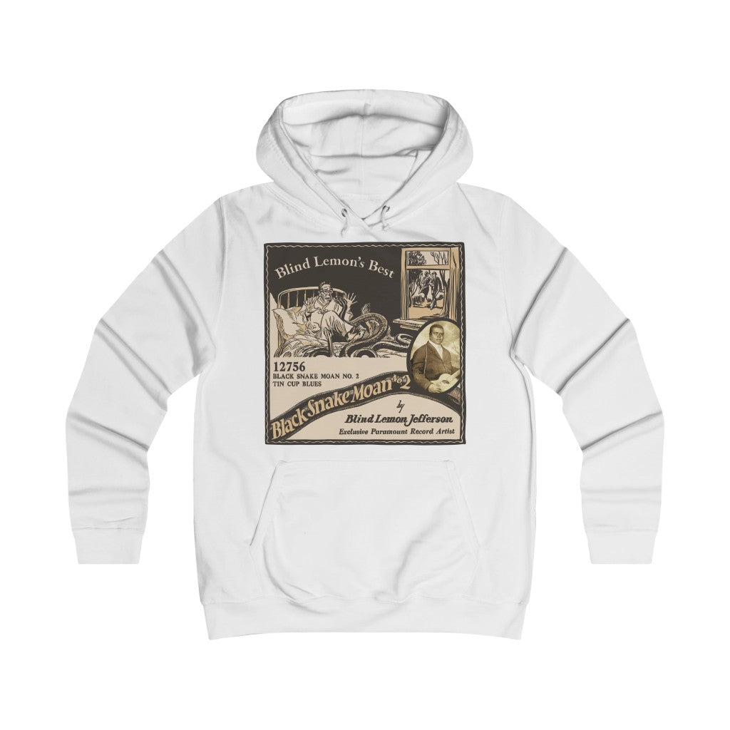 Blind Lemon Jefferson - Girlie College Hoodie