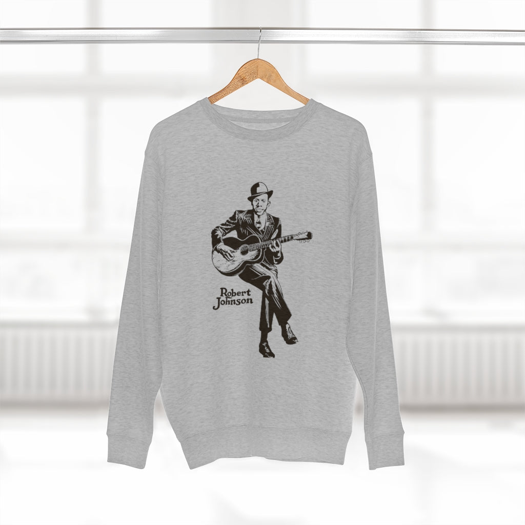 Robert Johnson - Unisex Premium Crewneck Sweatshirt