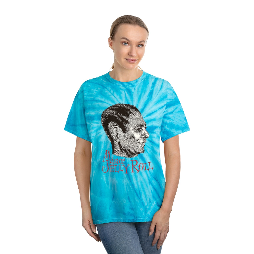 Jelly Roll Morton - Tie-Dye Tee, Cyclone