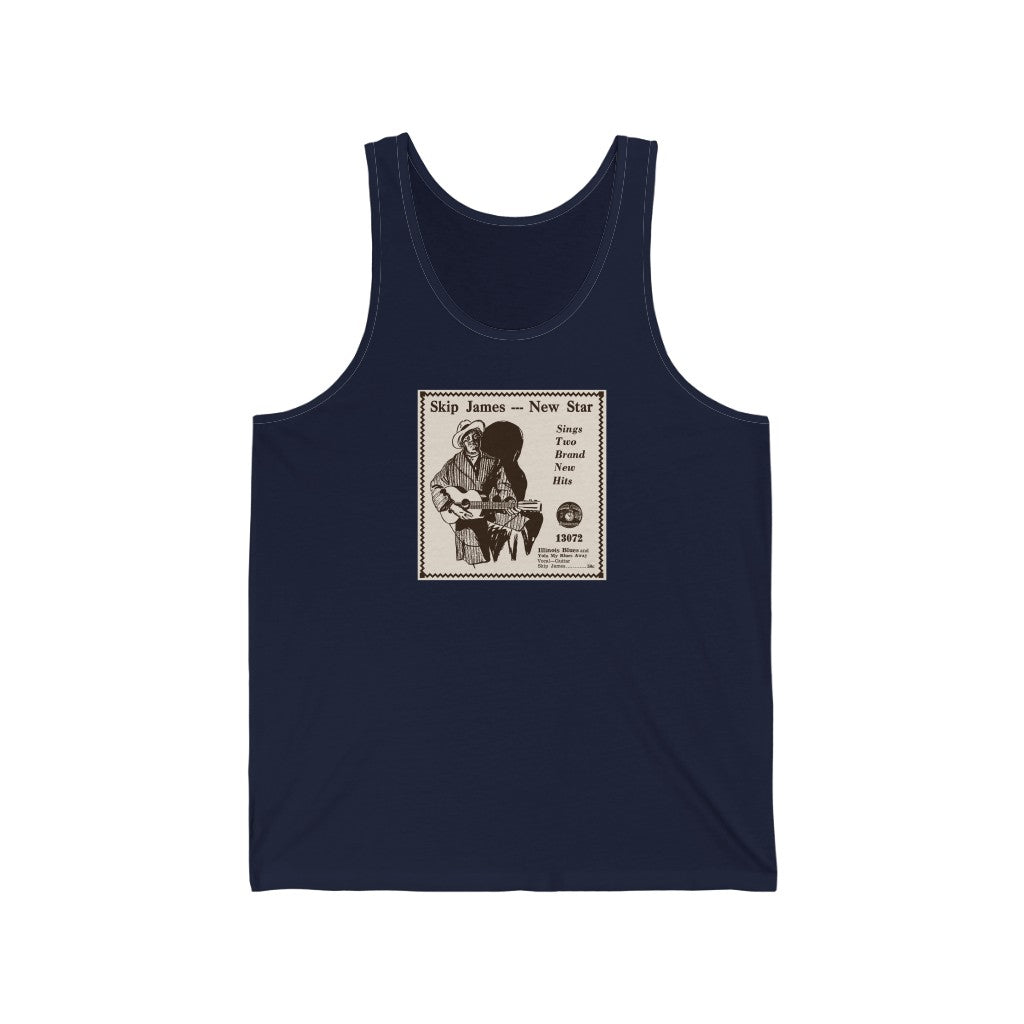 Skip James - Unisex Jersey Tank