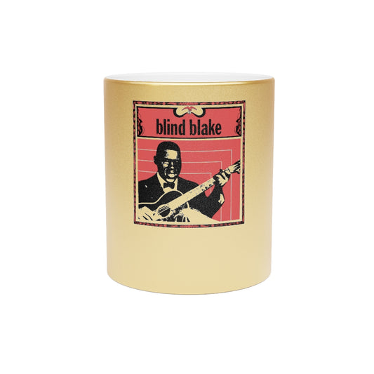 Blind Blake - Metallic Mug (Silver or Gold)