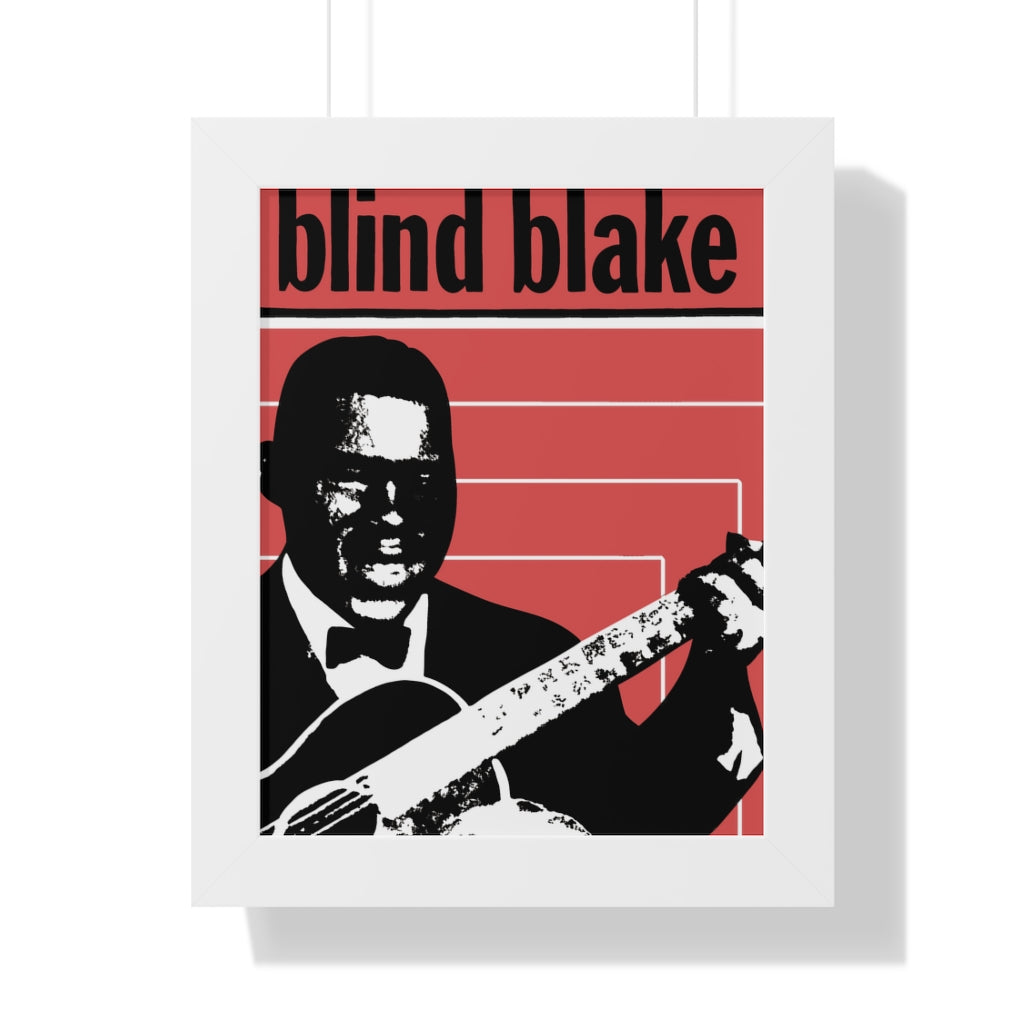 Blind Blake - Framed Vertical Poster