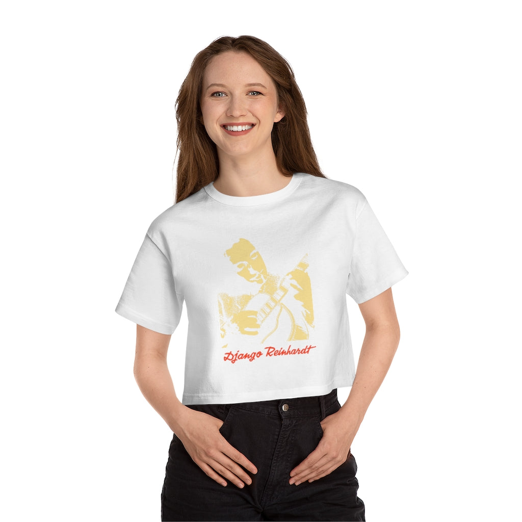 Django Reinhardt - Champion Women's Heritage Cropped T-Shirt