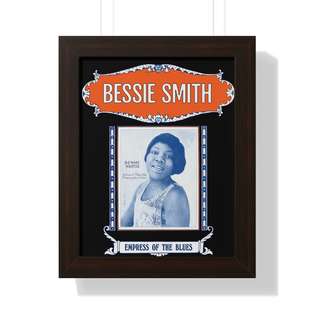 Bessie Smith - Framed Vertical Poster