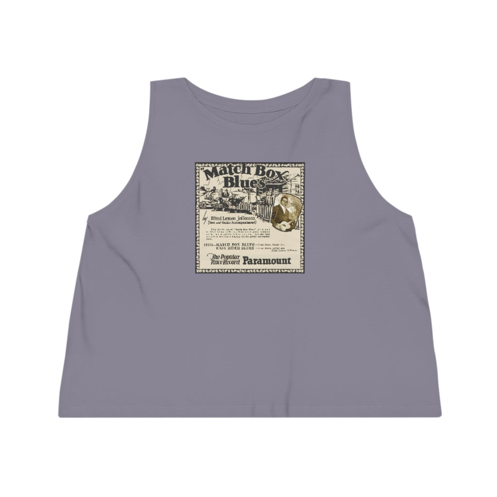 Blind Lemon Jefferson - Women's Dancer Cropped Tank Top