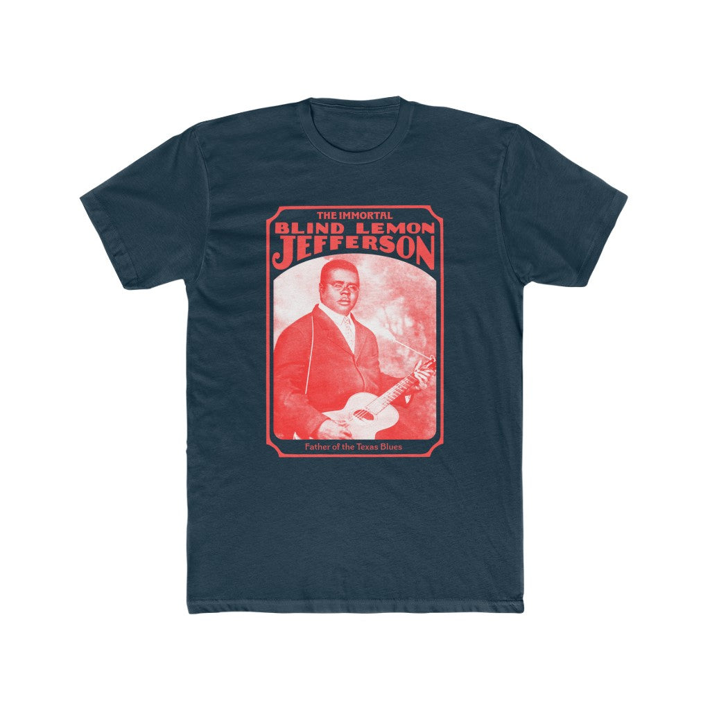 Blind Lemon Jefferson - Men's Cotton Crew Tee