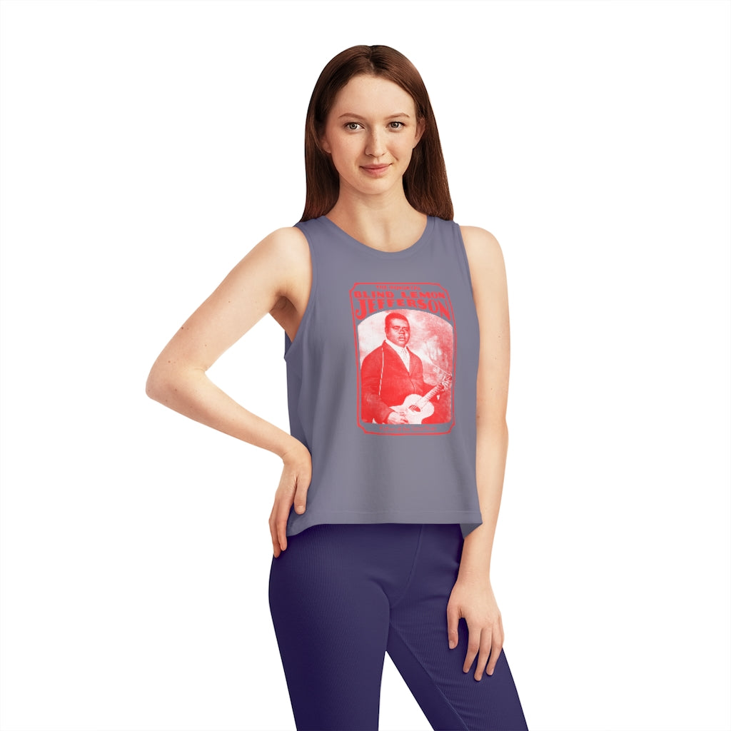 Blind Lemon Jefferson - Women's Dancer Cropped Tank Top