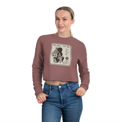 Skip James - Women's Cropped Sweatshirt