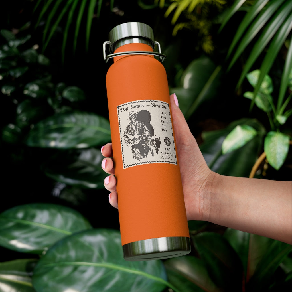 Skip James - 22oz Vacuum Insulated Bottle