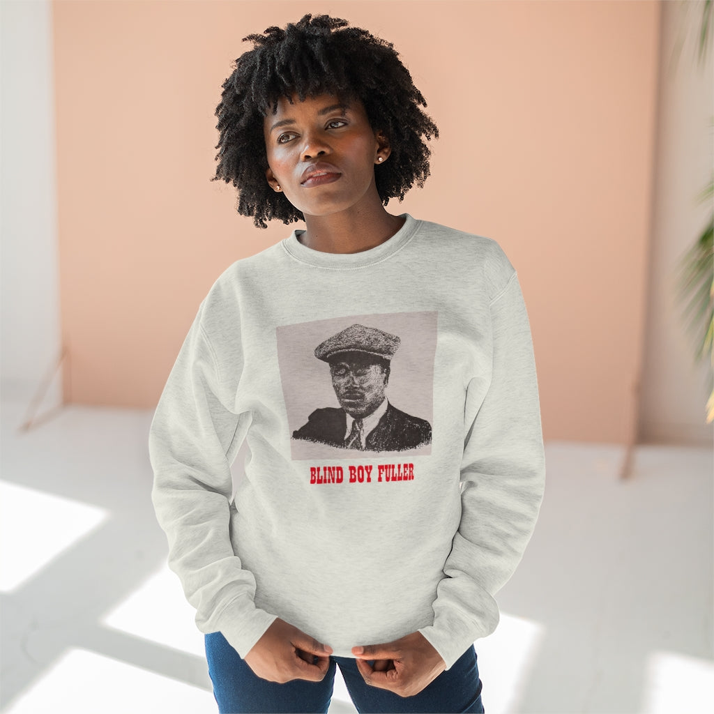 Blind Boy Fuller - Unisex Premium Crewneck Sweatshirt