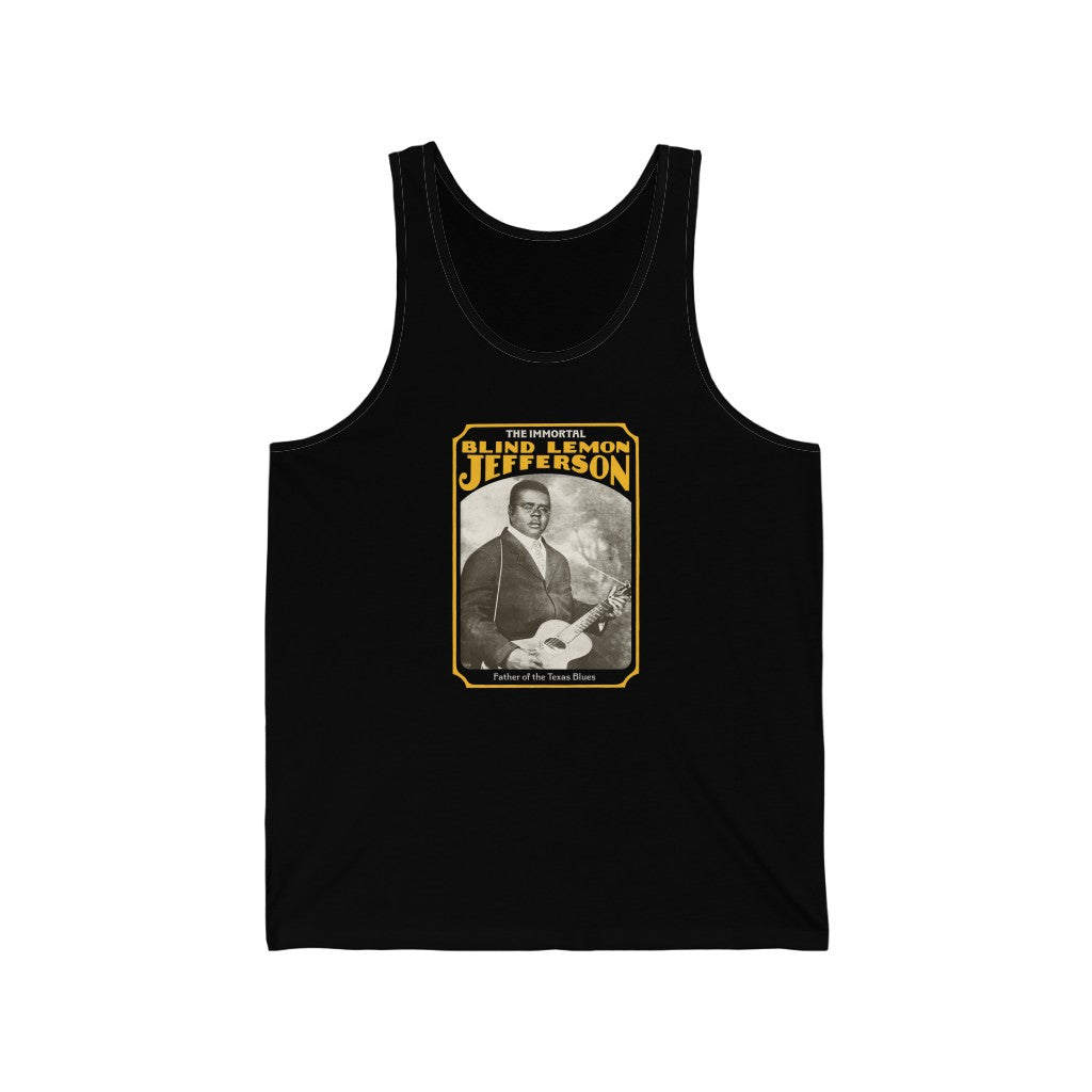 Blind Lemon Jefferson - Unisex Jersey Tank