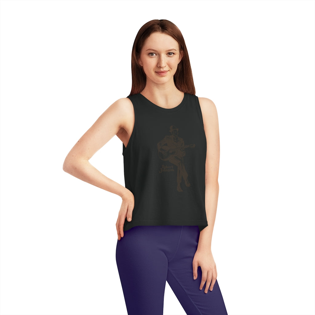 Robert Johnson - Women's Dancer Cropped Tank Top