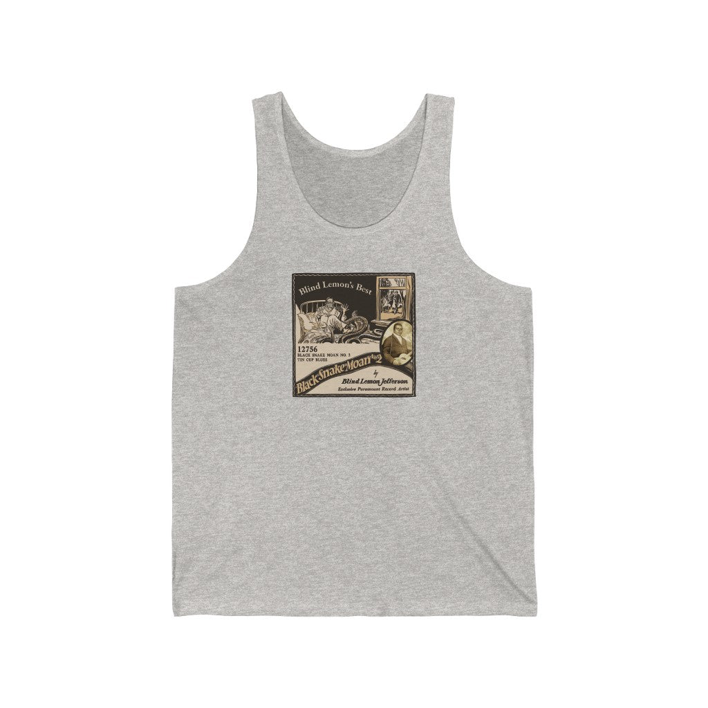 Blind Lemon Jefferson - Unisex Jersey Tank