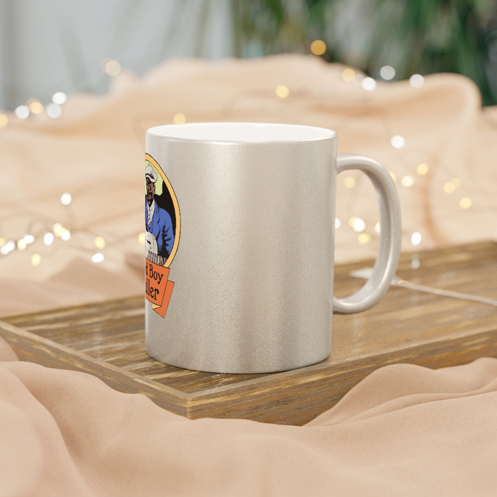 Blind Boy Fuller - Metallic Mug (Silver or Gold)