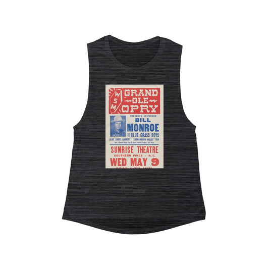 Bill Monroe - Women's Flowy Scoop Muscle Tank