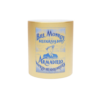 Bill Monroe - Metallic Mug (Silver or Gold)