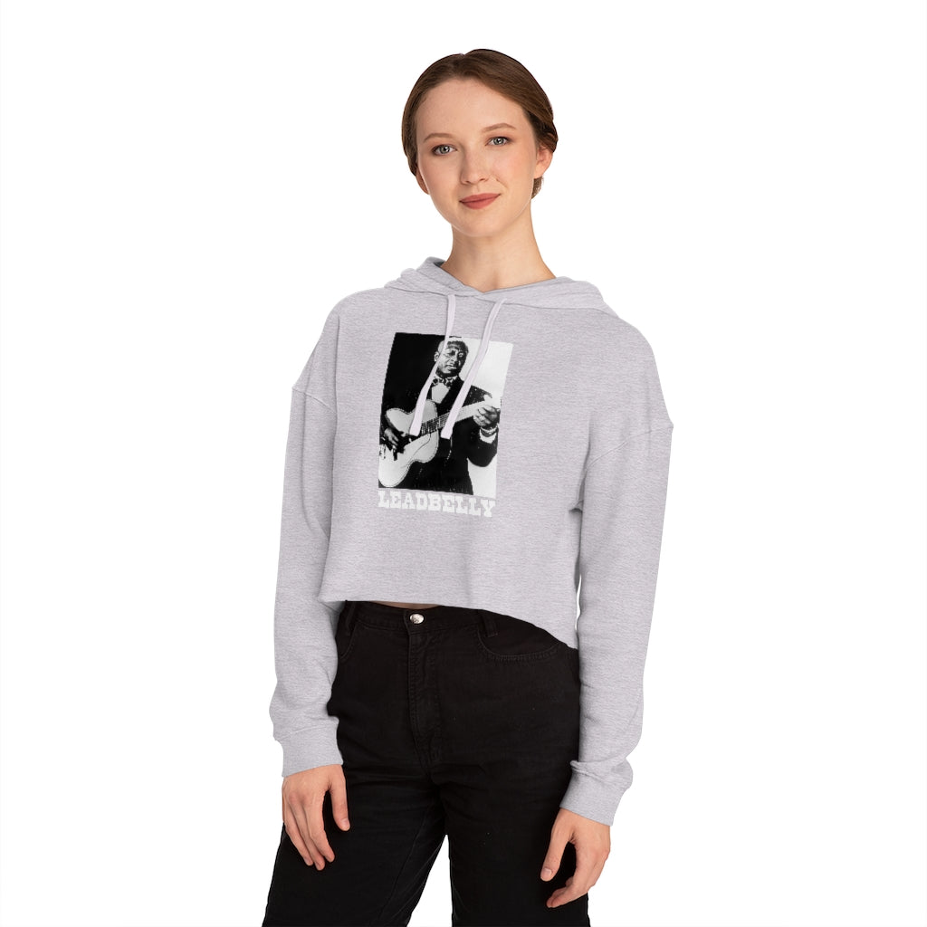 Leadbelly - Women's Cropped Hooded Sweatshirt