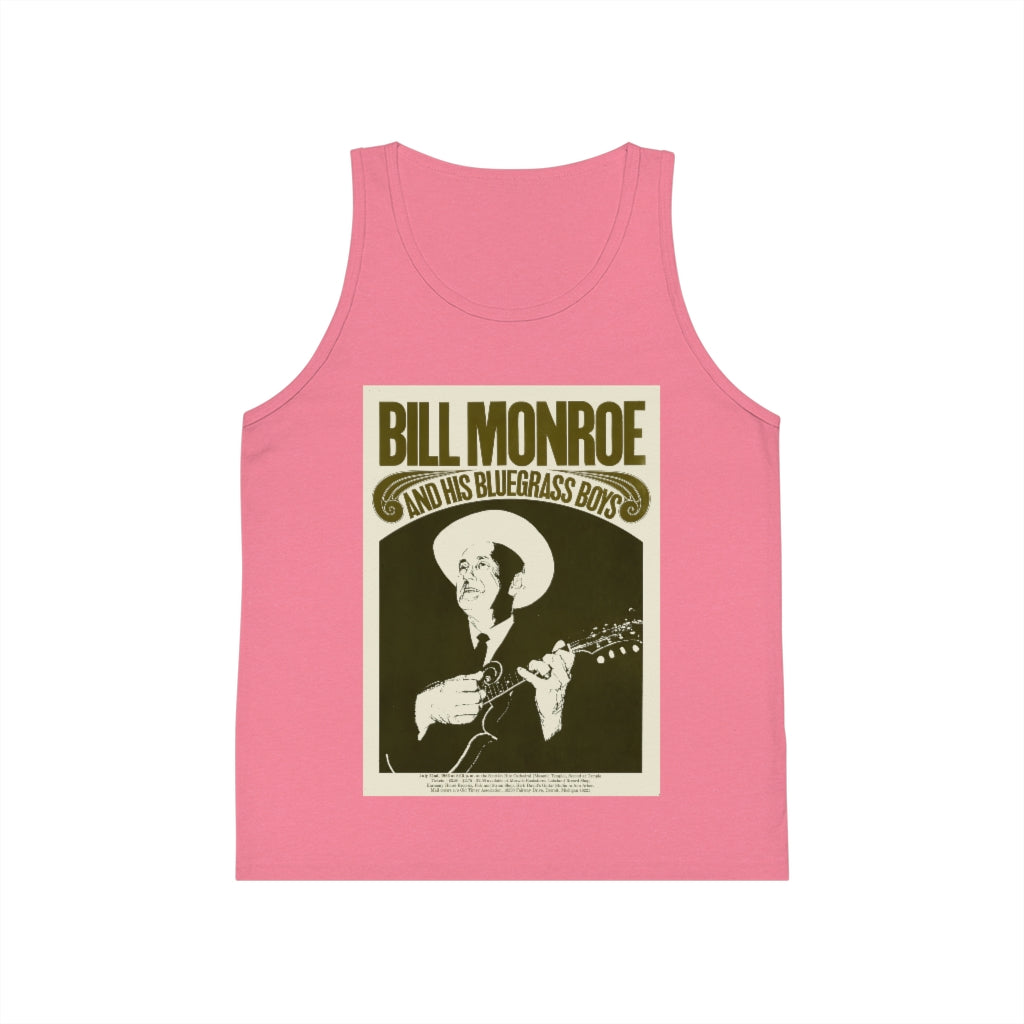 Bill Monroe - Kid's Jersey Tank Top