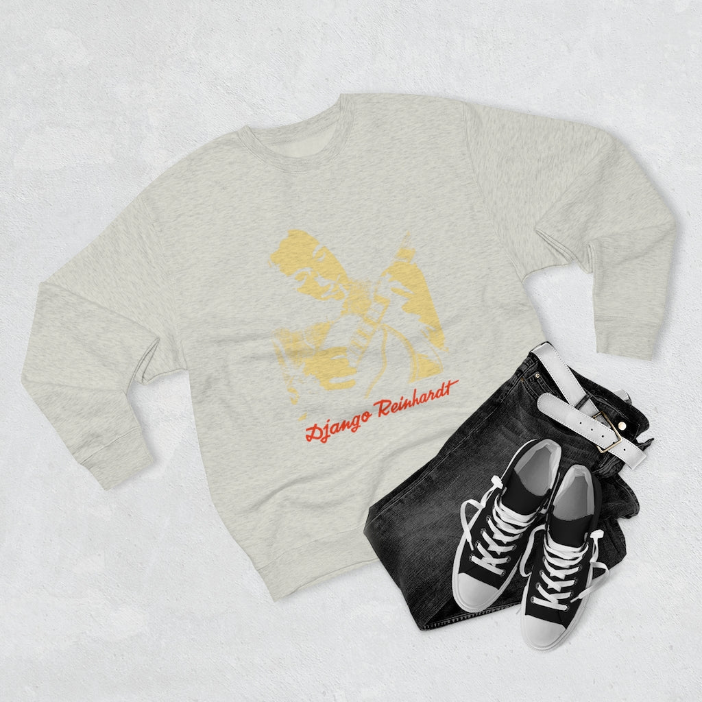 Django Reinhardt - Unisex Premium Crewneck Sweatshirt