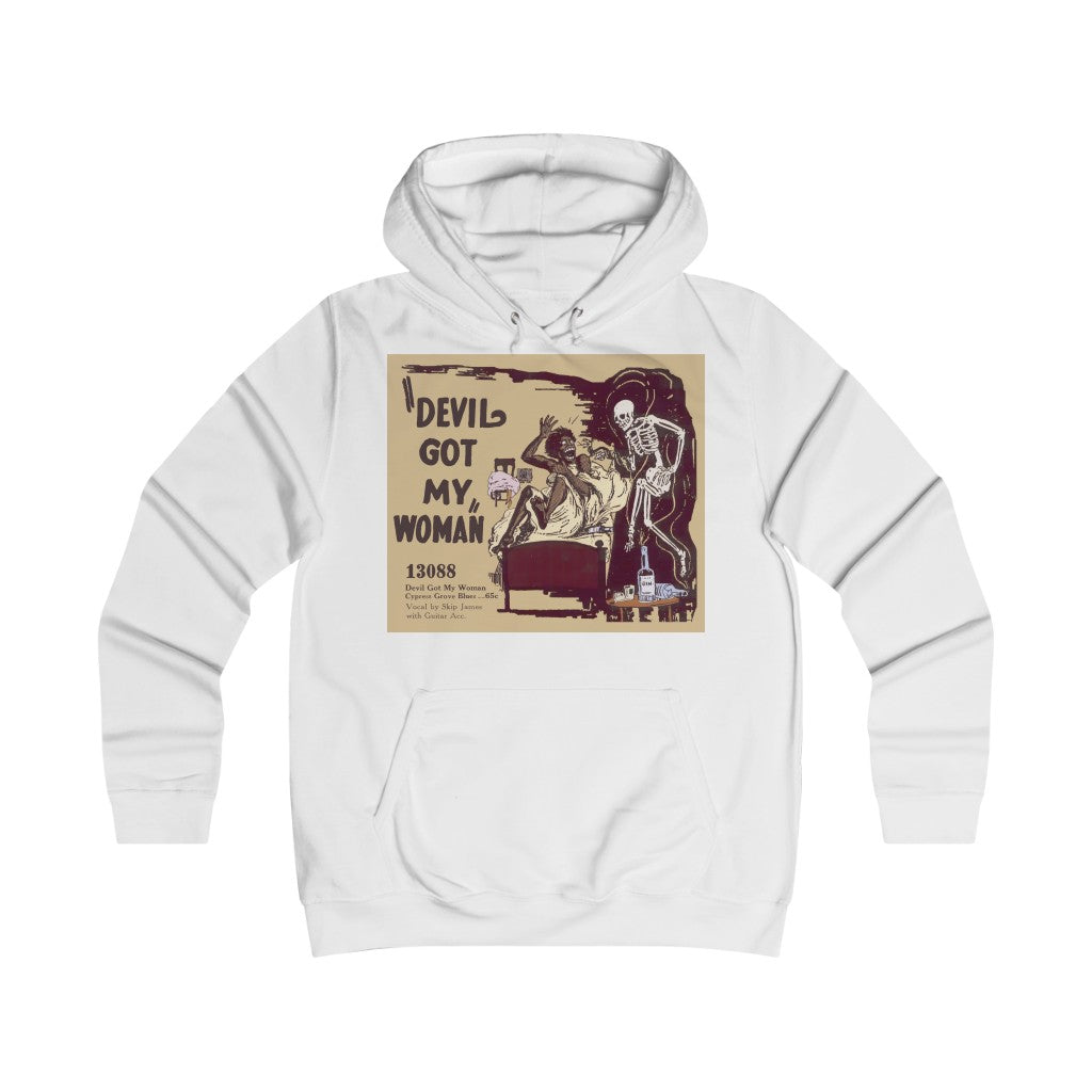 Skip James - Girlie College Hoodie