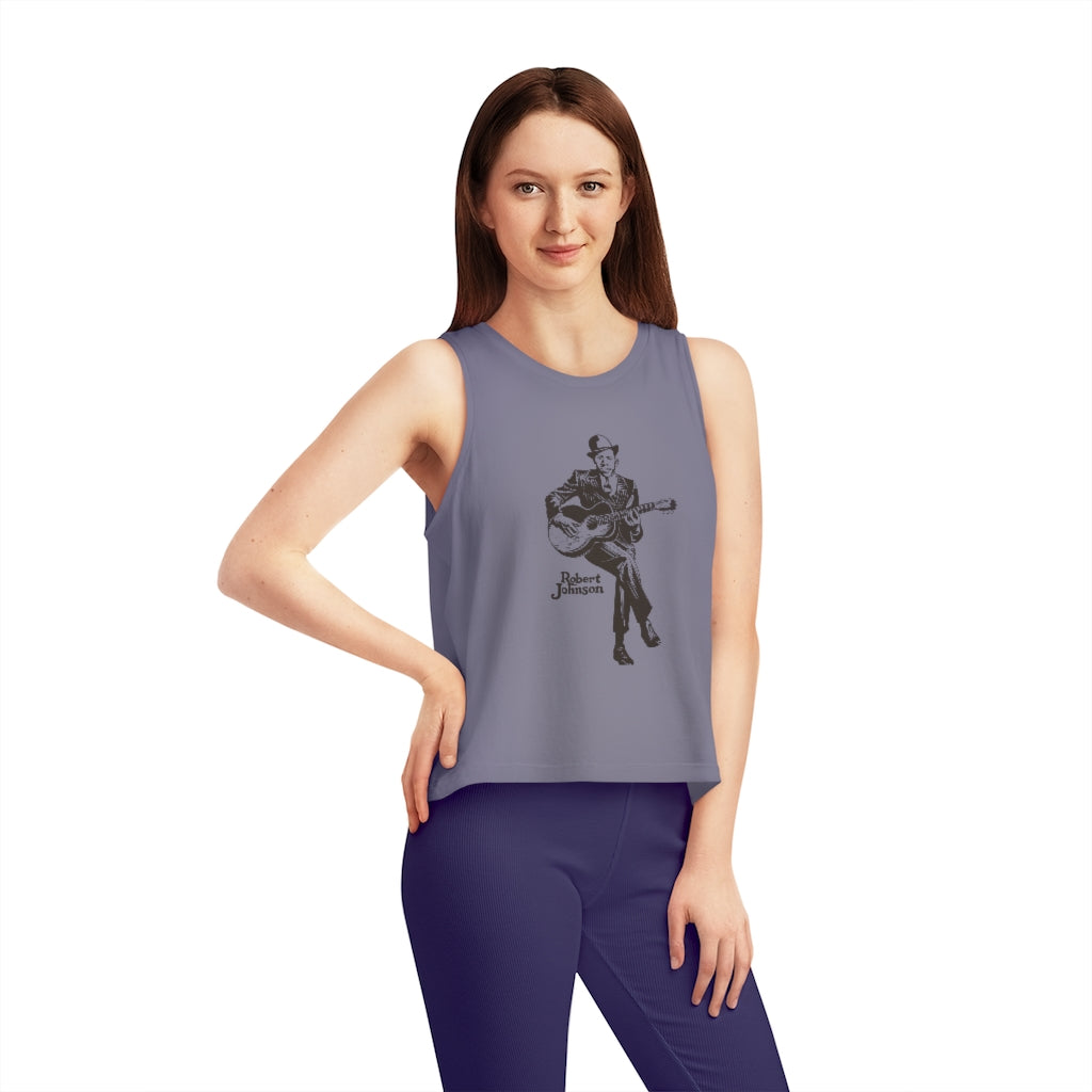 Robert Johnson - Women's Dancer Cropped Tank Top