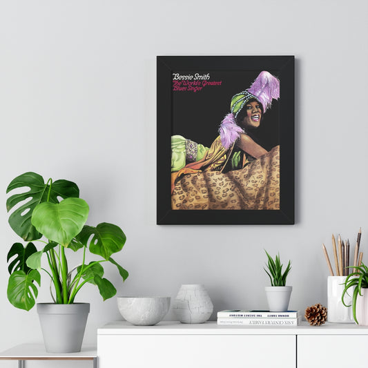 Bessie Smith - Framed Vertical Poster