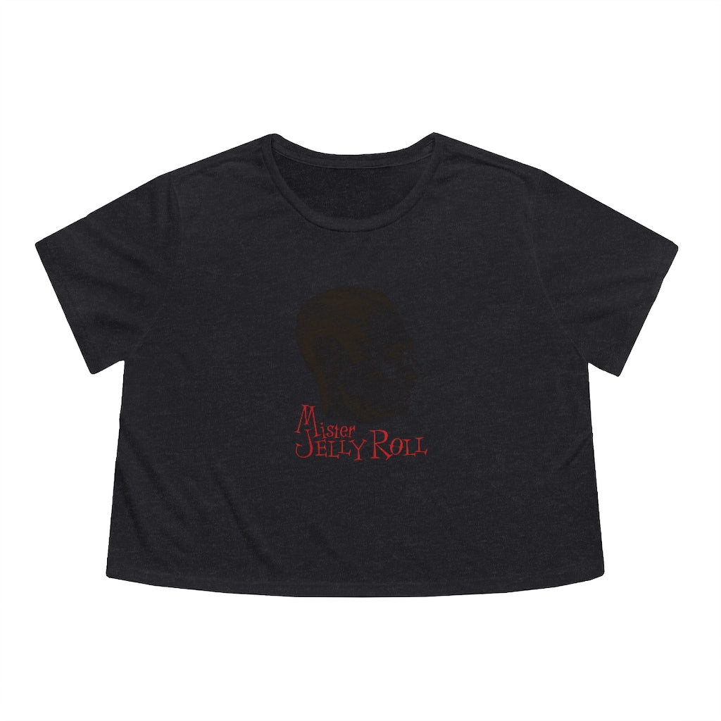 Jelly Roll Morton - Women's Flowy Cropped Teeed Tee